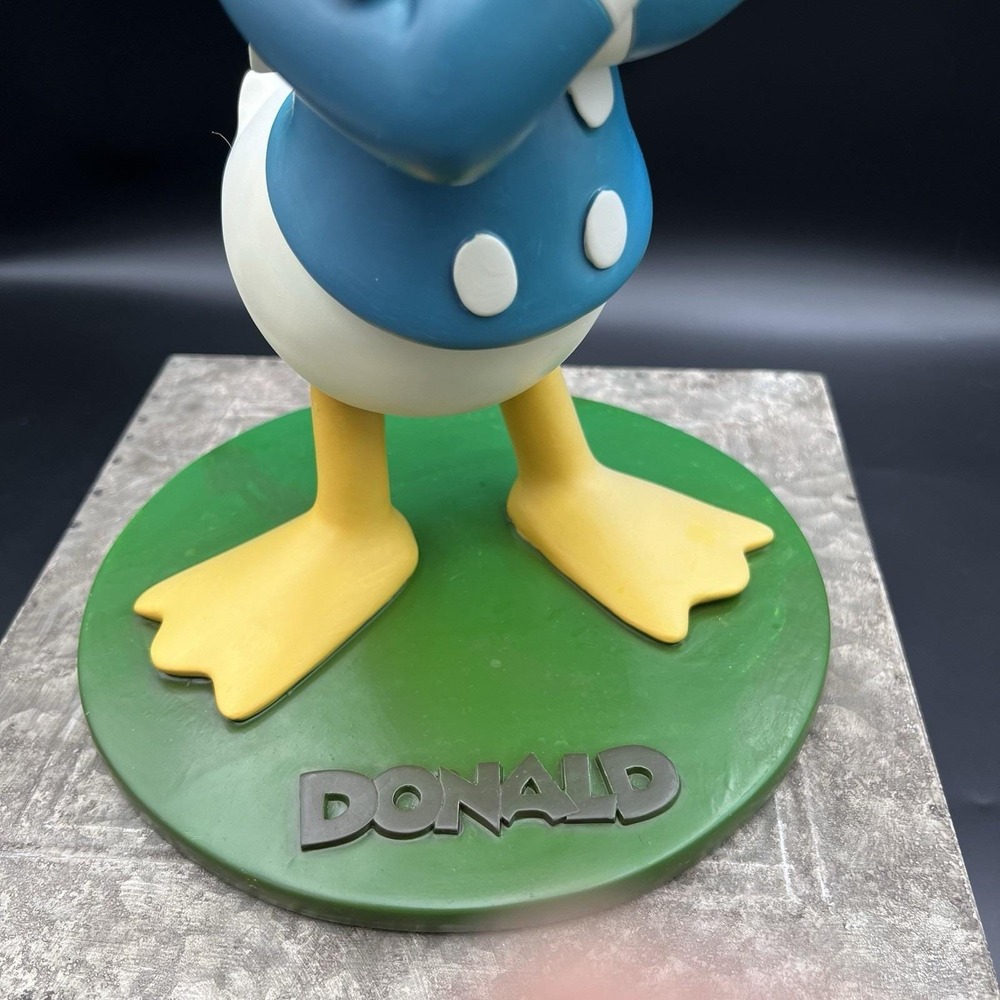 Vintage Disney DONALD DUCK Big Fig Figurine 12.5" Classic Sailor DISNEY DIRECT - Picture 4 of 15